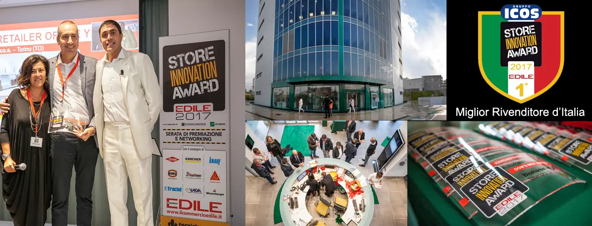  Store Innovation Award 2018... il Best Sercomated Retailer e Service è... ICOS di Torino !