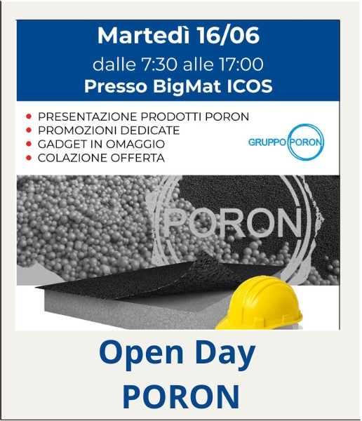 Open Day PORON - BigMat ICOS Torino Open Day PORON - BigMat ICOS Torino