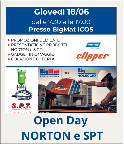 Open Day Norton & SPT - BigMat ICOS Torino Open Day Norton & SPT - BigMat ICOS Torino